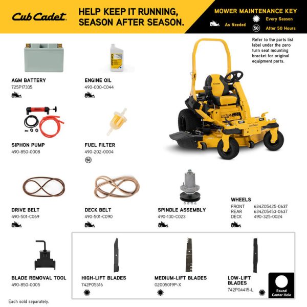 Cub Cadet ZTXS4 60 (47TSCAB8A10)