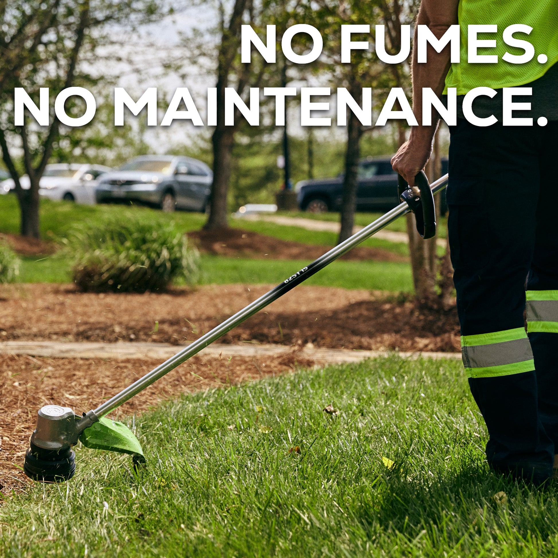 Greenworks 82V 1.5kW String Trimmer w/ 2.5Ah Battery & Dual Port Charger Greenworks 82V 1.5kW String Trimmer w/ 2.5Ah Battery & Dual Port Charger