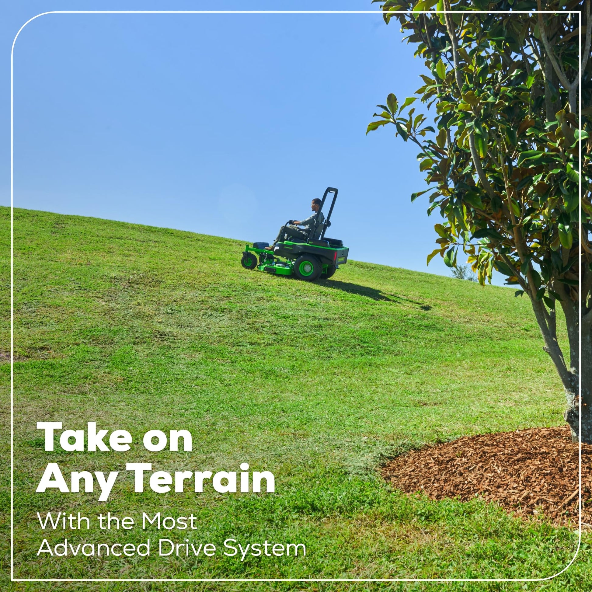 Greenworks 82V 54" MaximusZ Zero Turn Riding Mower with (2) 16.0 Ah , (2) 8.0 Ah ,(2) 4.0 Ah Batteries and 1.5kW Charger Greenworks 82V 54" MaximusZ Zero Turn Riding Mower with (2) 16.0 Ah , (2) 8.0 Ah ,(2) 4.0 Ah Batteries and 1.5kW Charger