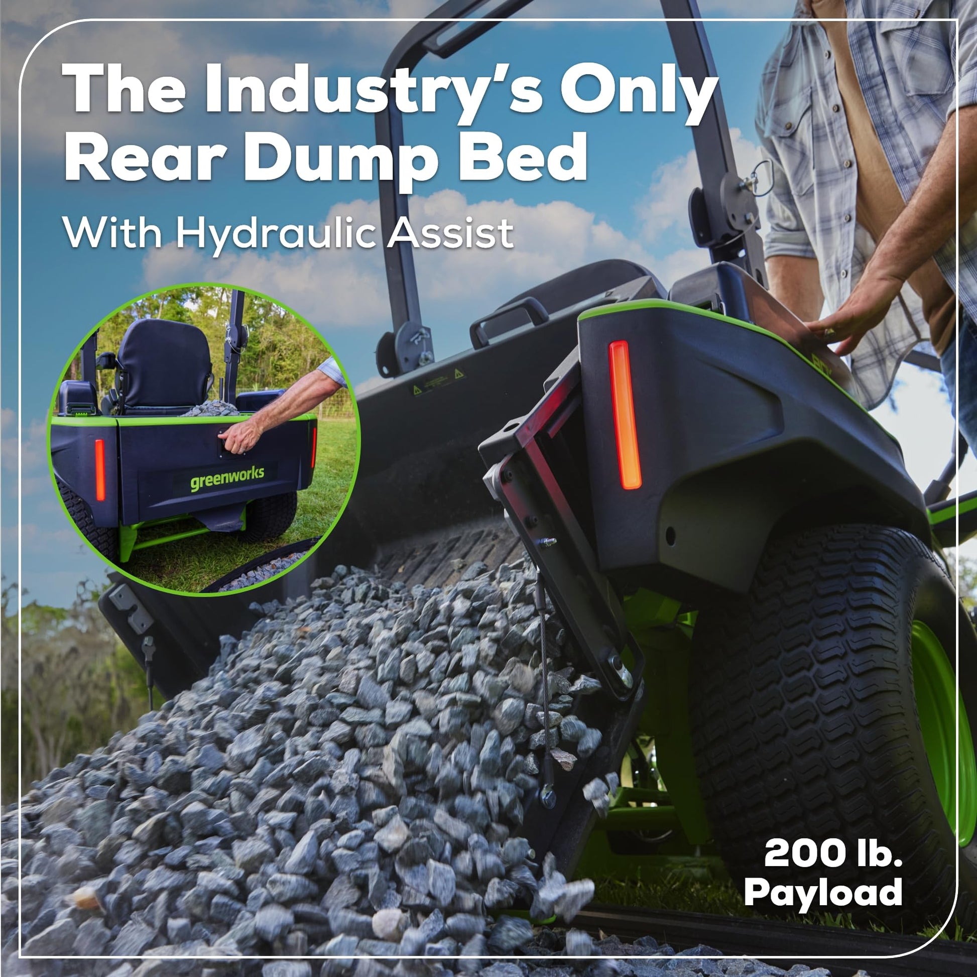 Greenworks 82V 54" MaximusZ Zero Turn Riding Mower with (2) 16.0 Ah , (2) 8.0 Ah ,(2) 4.0 Ah Batteries and 1.5kW Charger Greenworks 82V 54" MaximusZ Zero Turn Riding Mower with (2) 16.0 Ah , (2) 8.0 Ah ,(2) 4.0 Ah Batteries and 1.5kW Charger