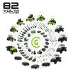 Greenworks 82V 21" Brushless Push Mower w/ 5.0Ah Battery and Dual Port Charger