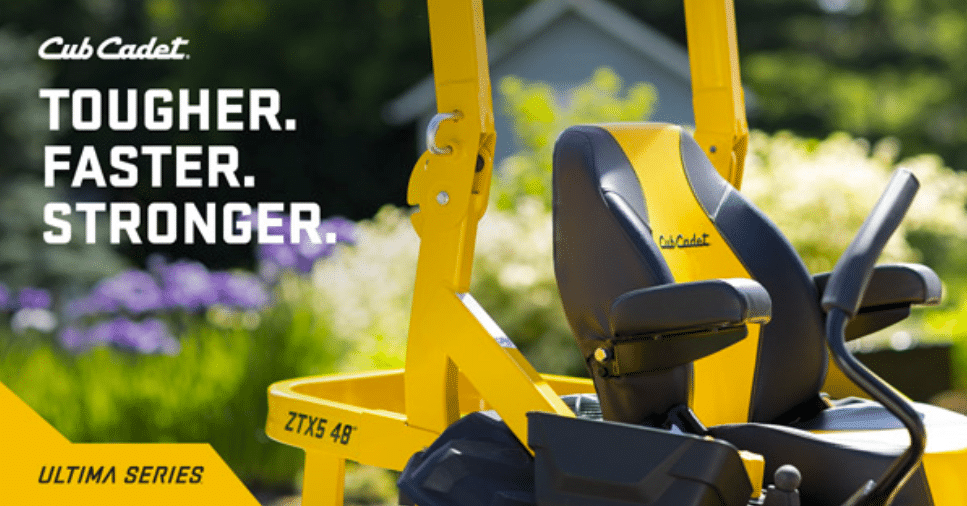 Cub Cadet Ultima Zero TUrn lawn mower
