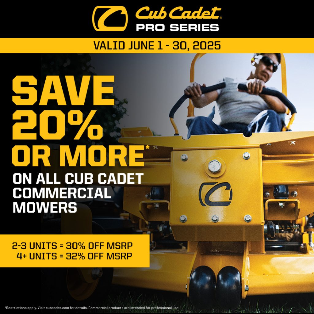 commercial mower sale